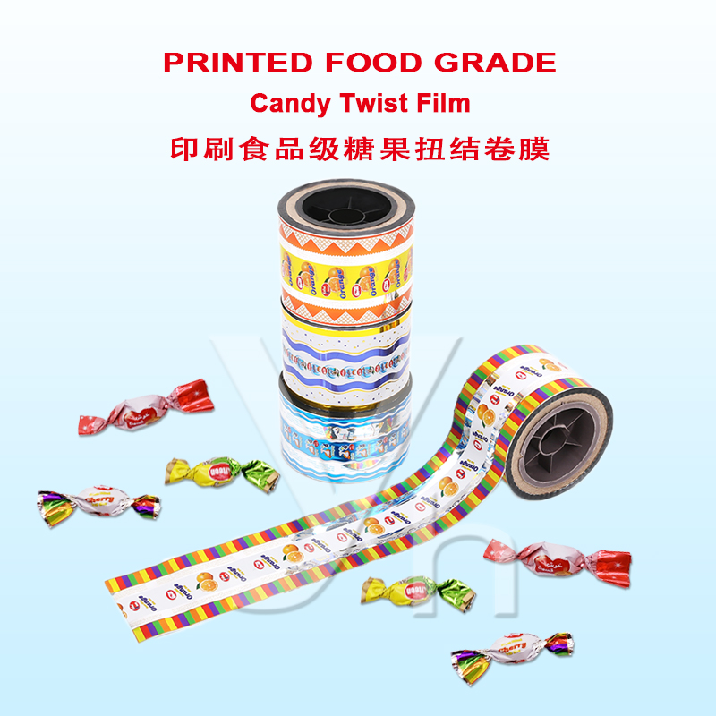 Printed Food Grade Candy Twist Film
