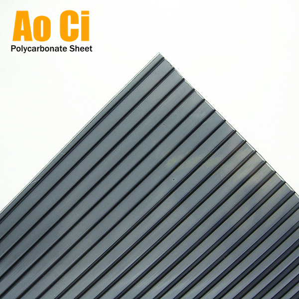Aoci 6mm smoky gray laminas polycarbonate
