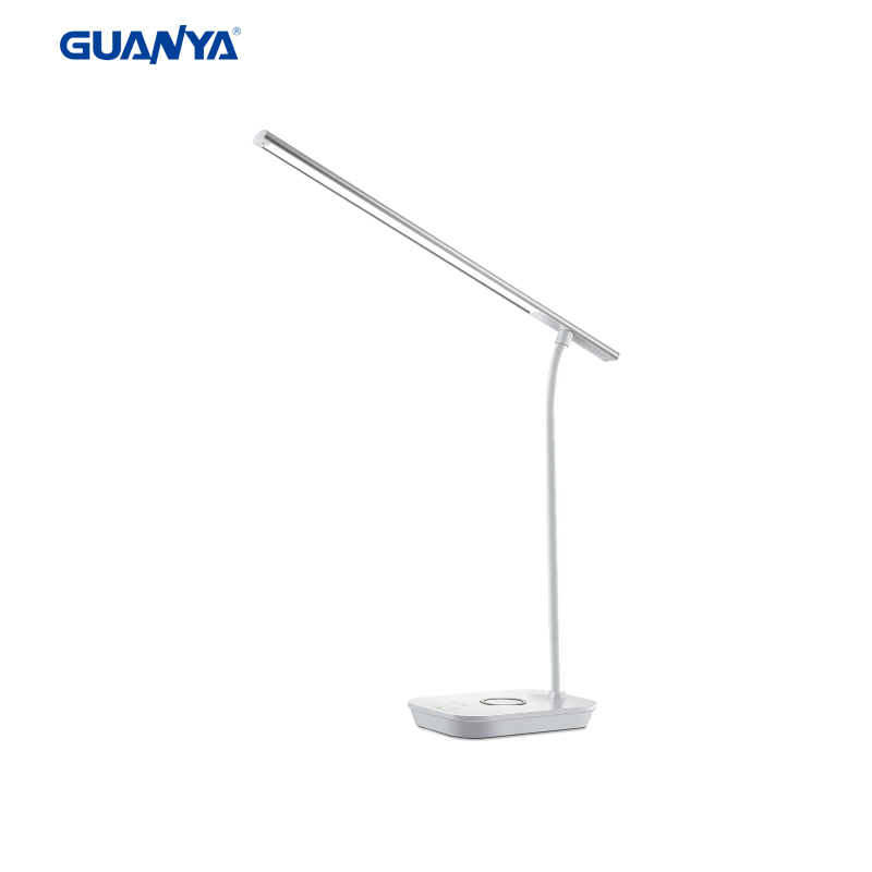 8W wireless charging eye protection led desk lamp reading and emergency lighting for office bedroom