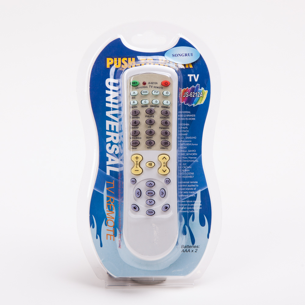 Universal TV remote control