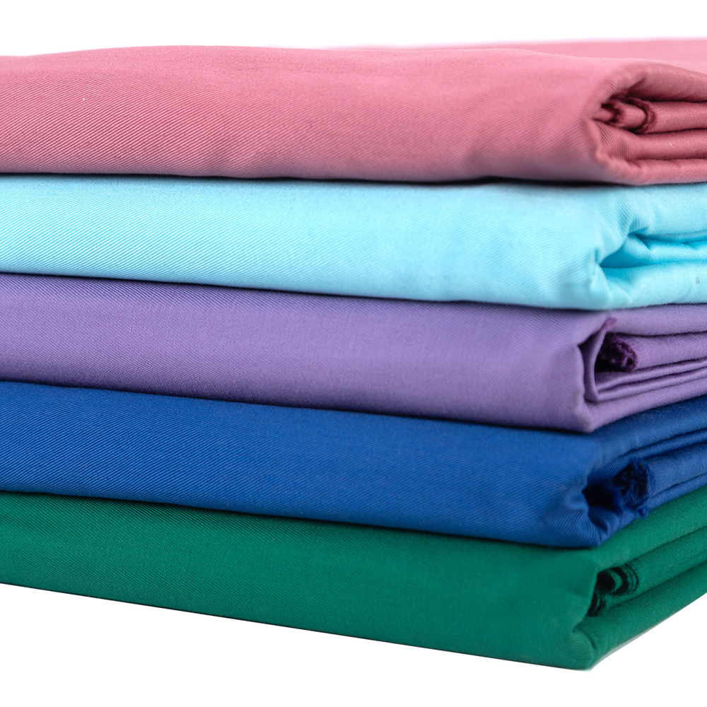 Polyester cotton 80/20 Twill 195gsm dyed Garment Fabric