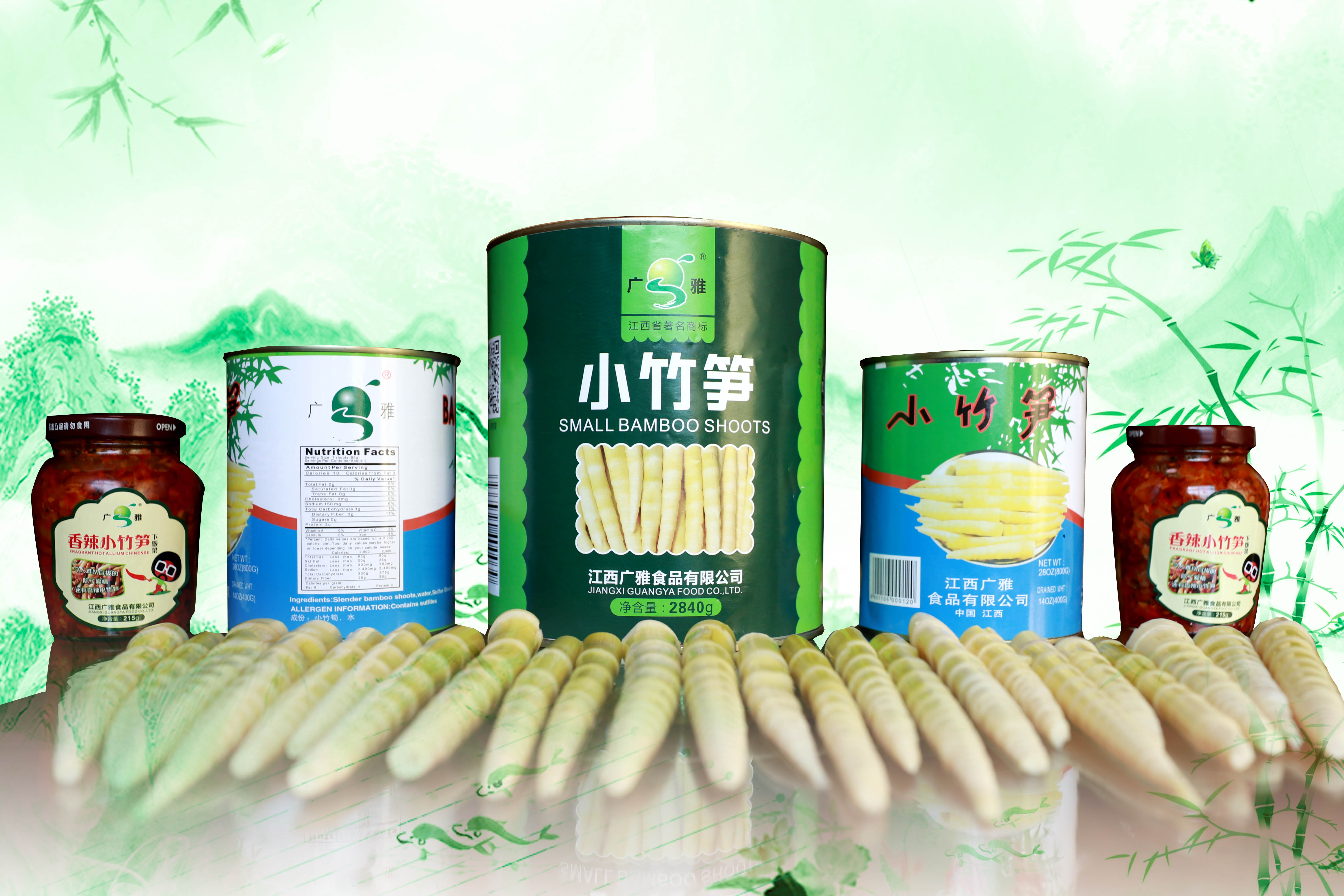 Canned Slender Bamboo Shoots
