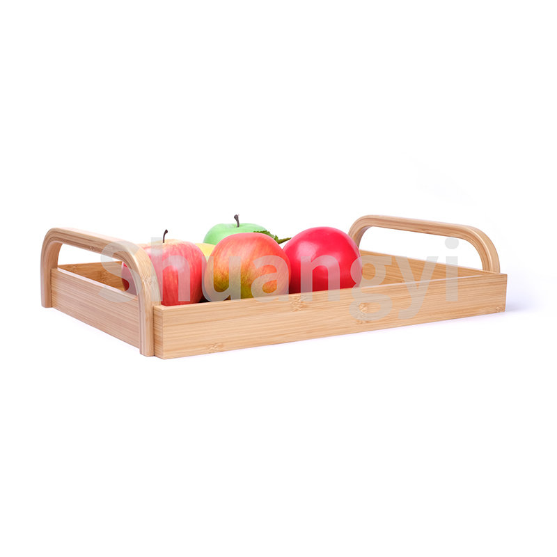 Multi-function bamboo tray