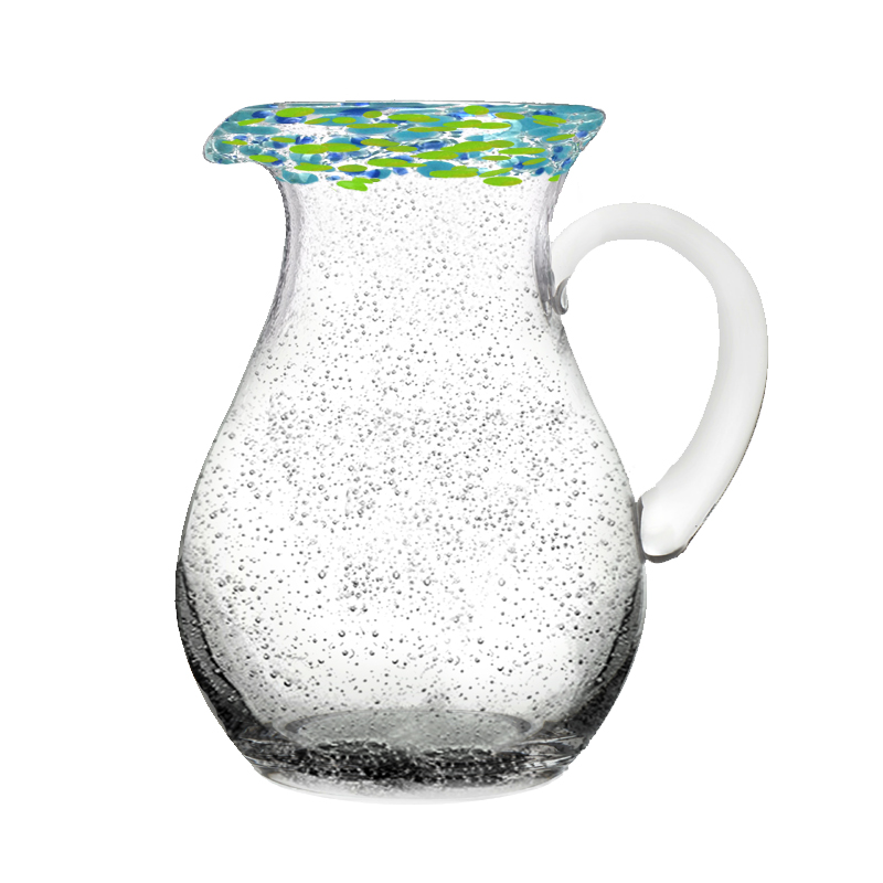 Glass Bubble pitcher