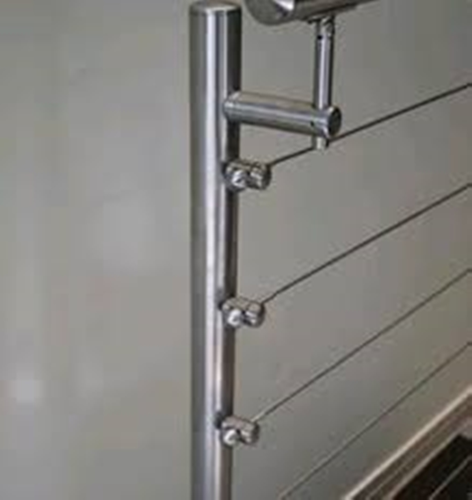 Stainless steel wire fence