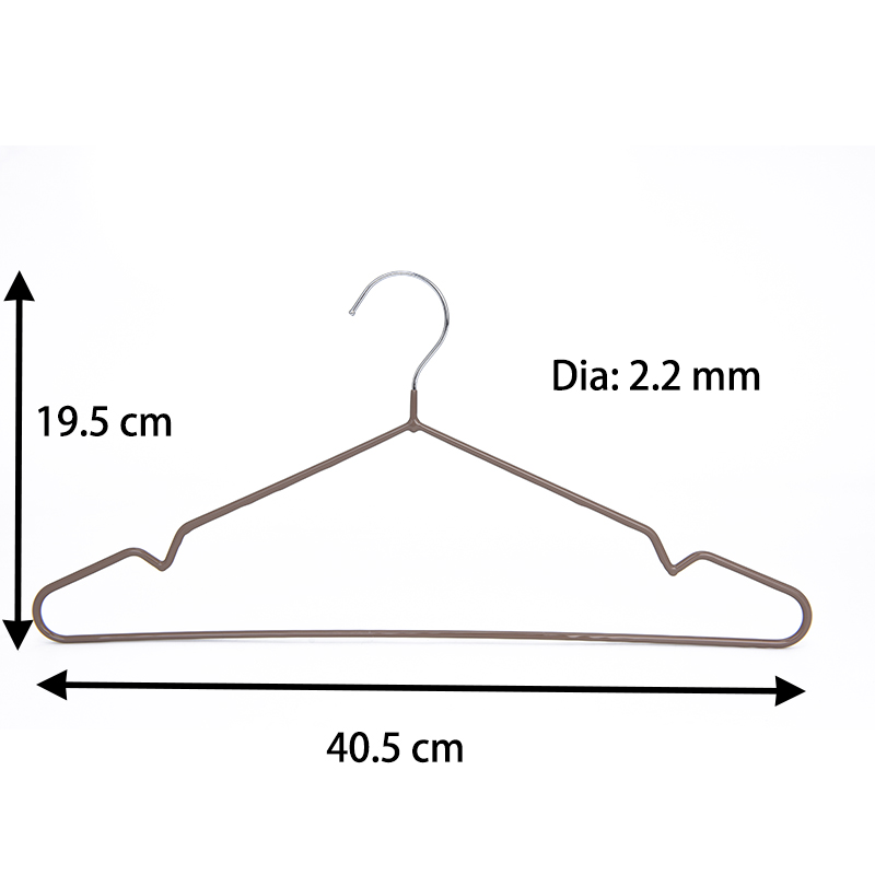 PVC coating hanger metal hanger anti-slip hanger