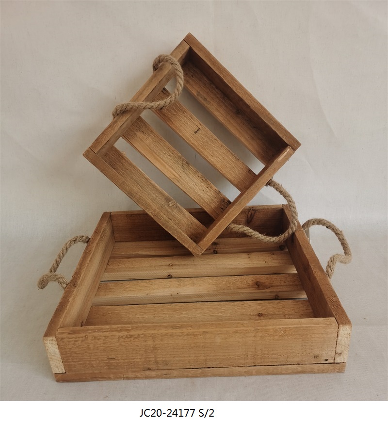 wooden box
