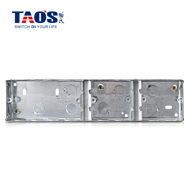 35mm 4 gang metal box (3×6 + 3×3 + 3×3)