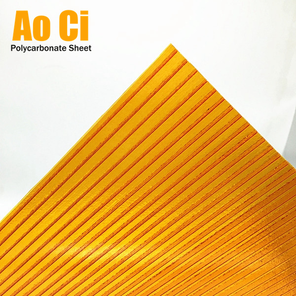 Aoci polycarbonate panels roofing sheet plastic sheet