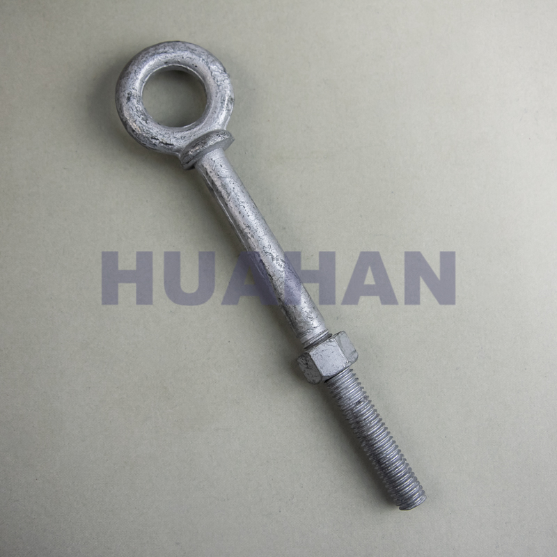 Shoulder Type Nut Eye Bolt H.d.g.,forged Carbon Steel