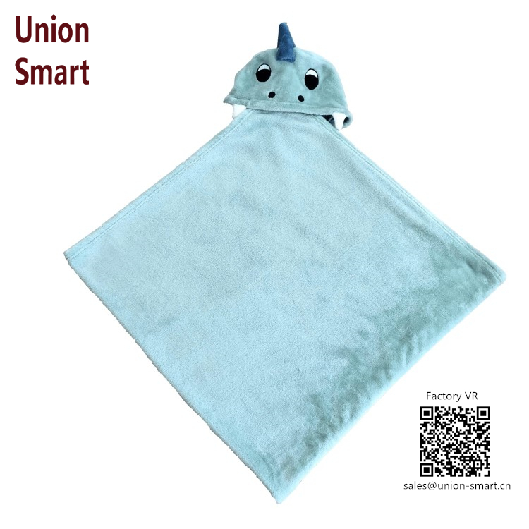 Animal hooded throw