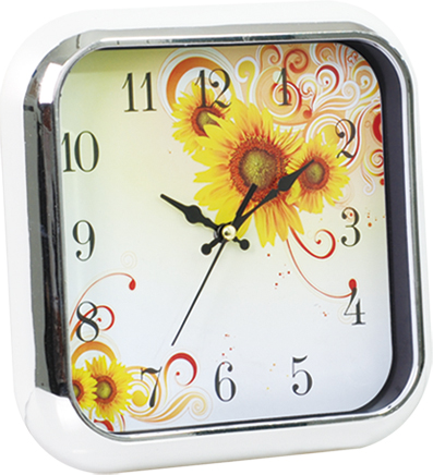 Wall clock; quartz clock; square clock; simple clock
