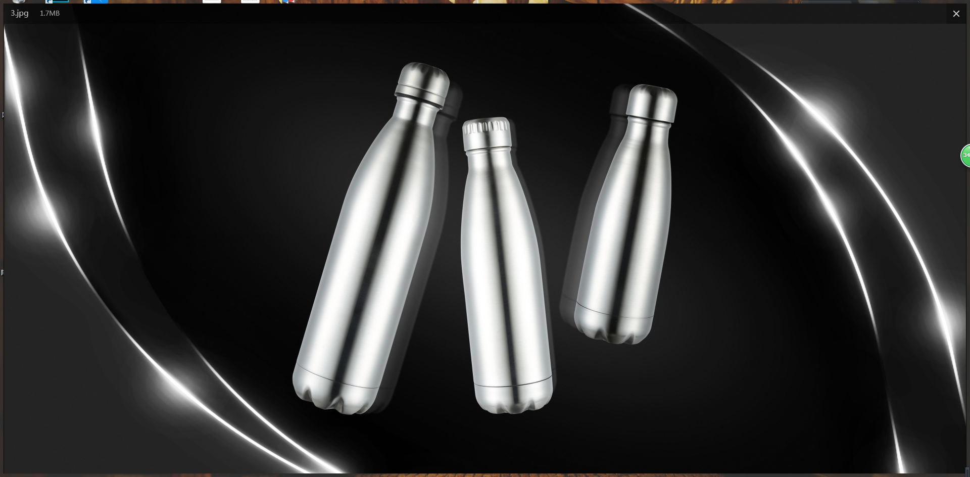 Stainless steel water bottles 750ml