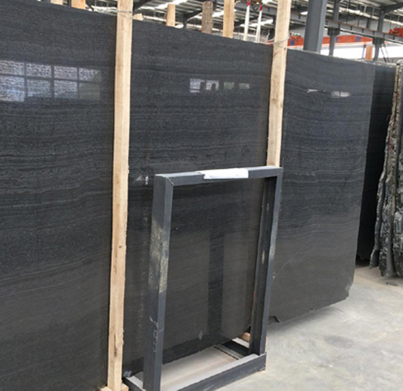 Black Wood Marble tiles