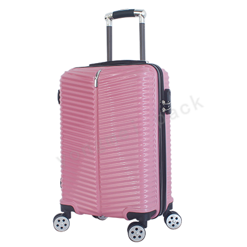 Luggage Trolley Luggage ABS+pc Case Aluminum Tie Rod