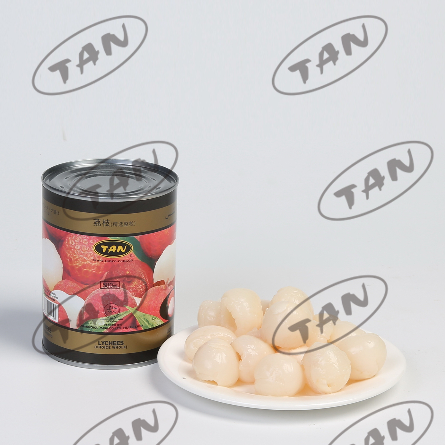 canned lychees in syrup