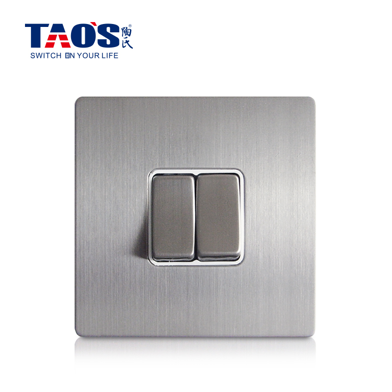 10A 2 gang 1 way / 2 way switch