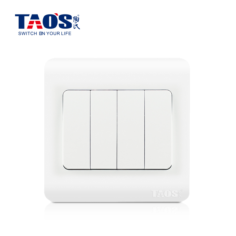 10A 4 gang 1 way / 2 way switch (wide dolly)