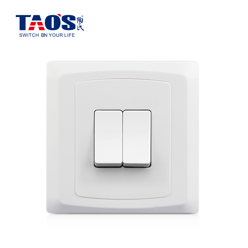 10A 2 gang 1 way / 2 way switch