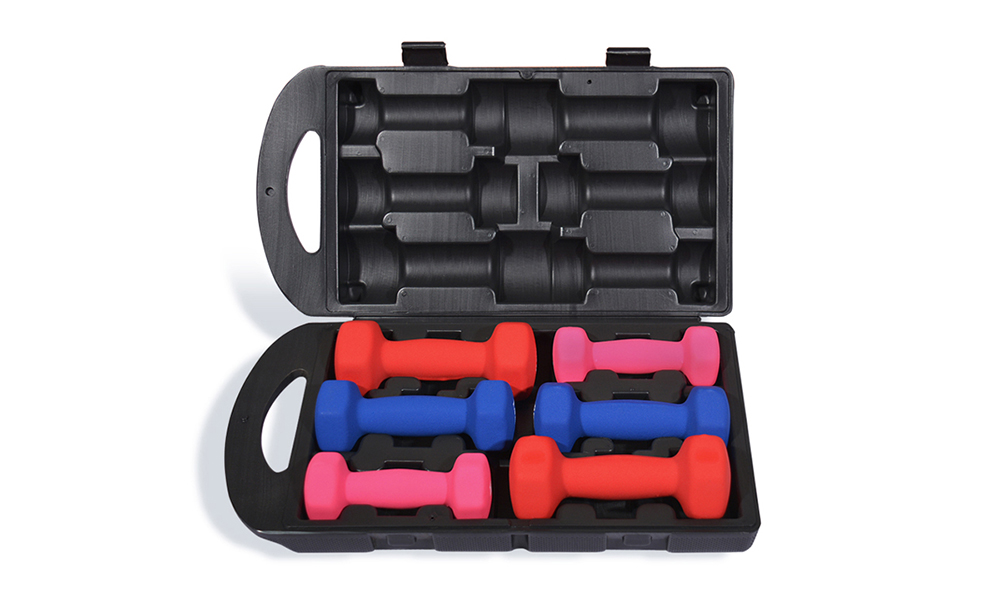 Neoprene dumbbell set 9KG
