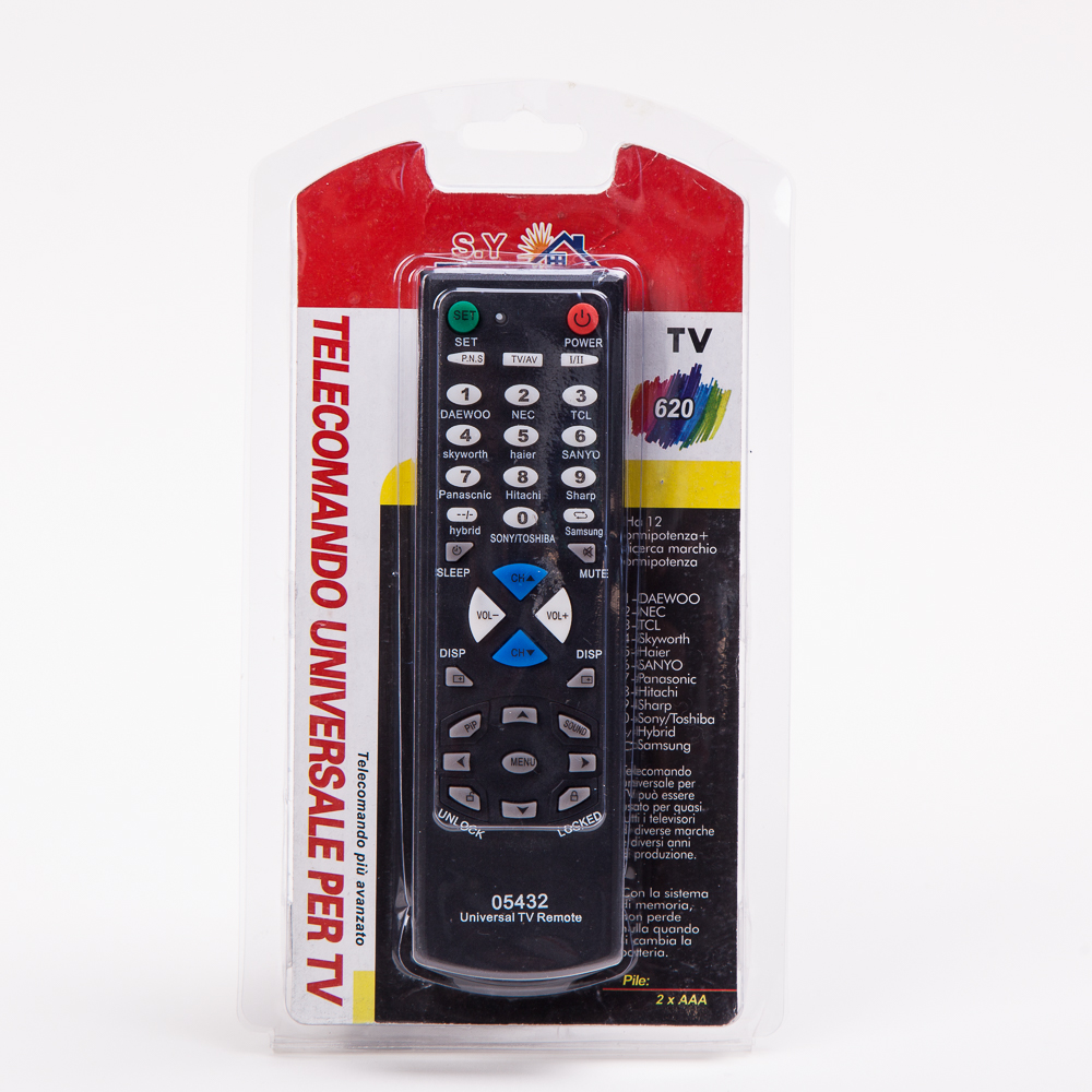 universal TV remote control