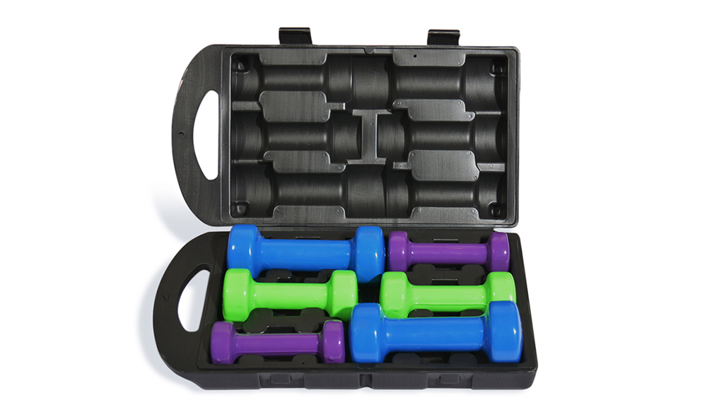 Vinyl dumbbell set 10KG