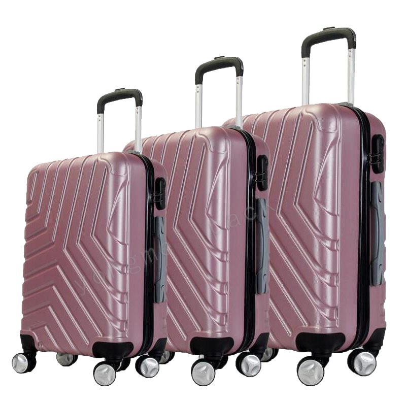 Luggage Trolley Luggage ABS+pc Case Aluminum Tie Rod