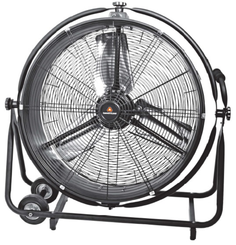120v 24inch Direct Drive Orbit Drum Fan