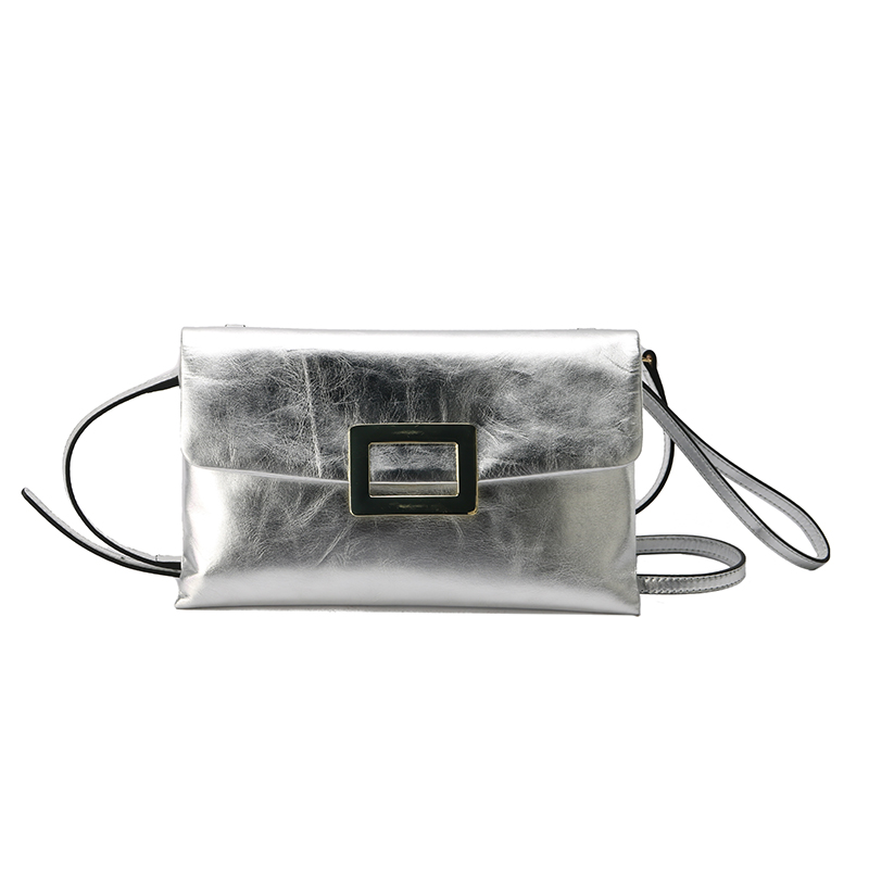 0000000001 leather shiny crossbody bag factory classic eco leather handbag&wallet SLG 2021 new design vintage fabric & color business & leisure