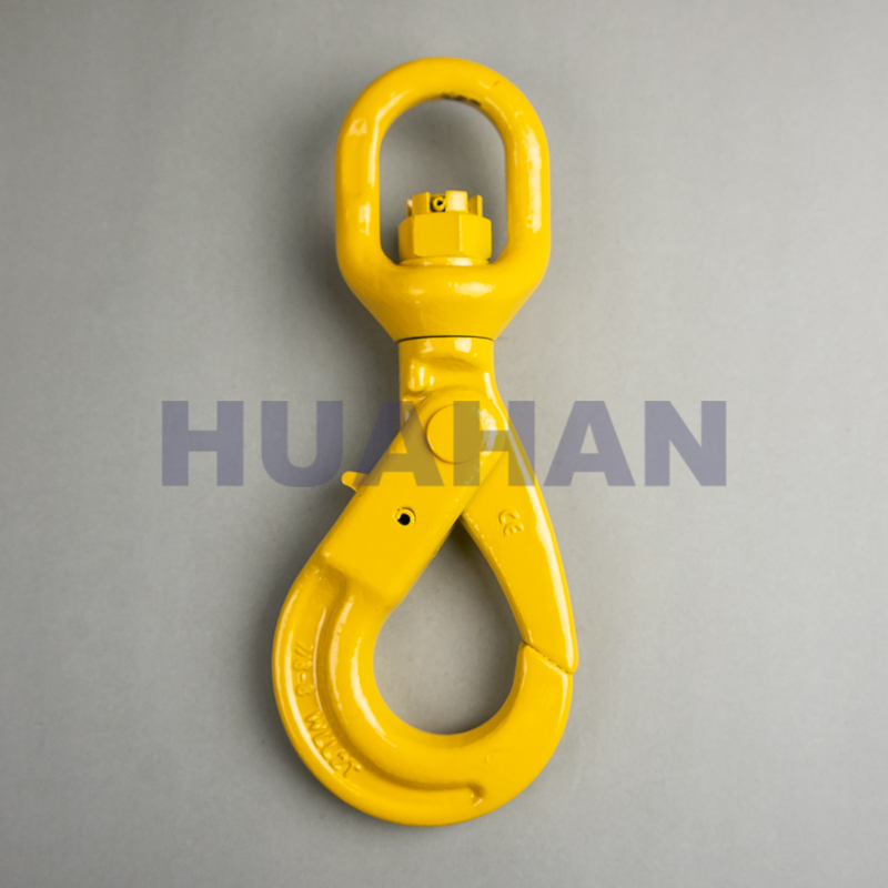European Type G80 Swivel Self-Locking Safety Hook