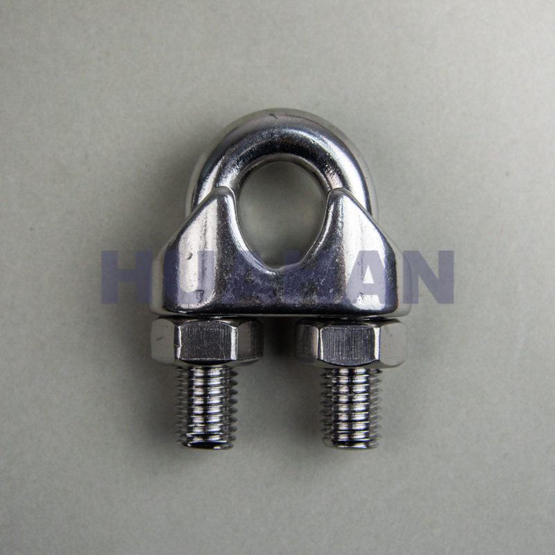Stainless Steel Wire Rope Clip U.s. Type, A.i.s.i. 304 Or 316