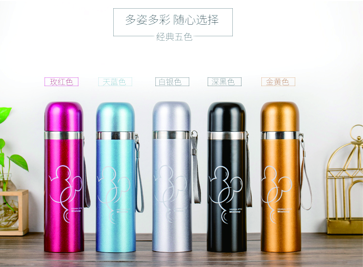 Stainless steel 500ml vacuum bottle