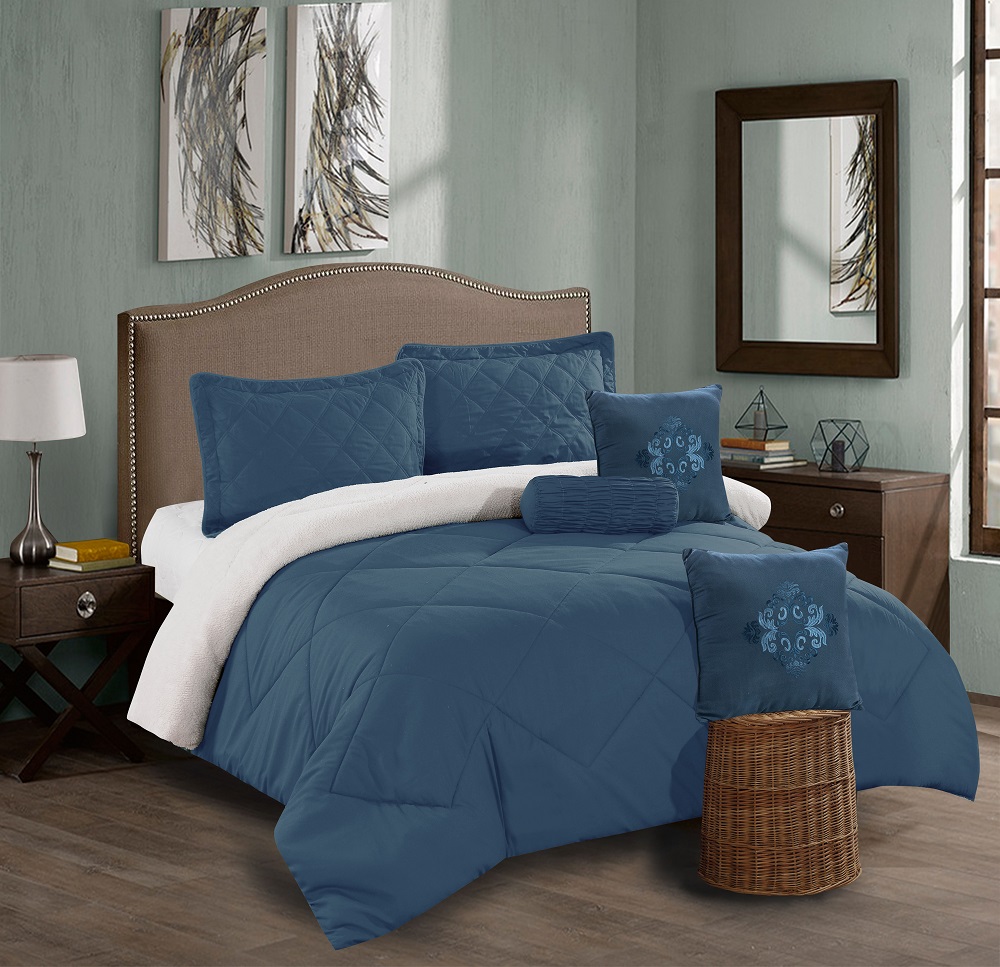 Embroidery Comforter Set