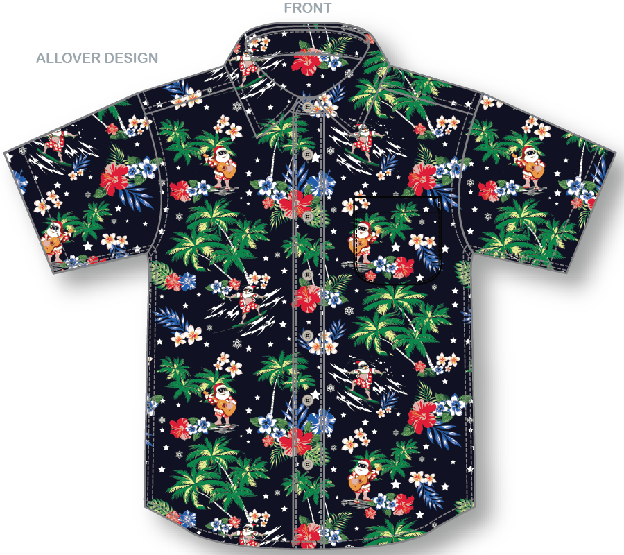 Hawaiian printed shirt