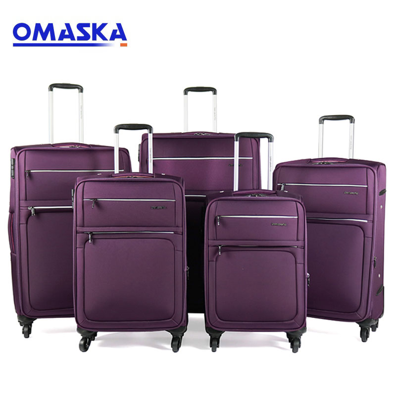 6 pieces 18 20 22 25 28 30 travel trolley luggage suitcase set with removable wheel