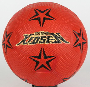 natural rubber pebble surface soccer 1# all sizes(