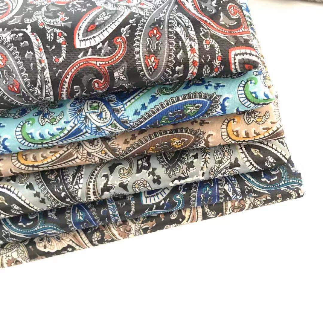 190T Taffeta Lining Paper Printed Taffeta Lining 8kg 53gsm Garment Lining