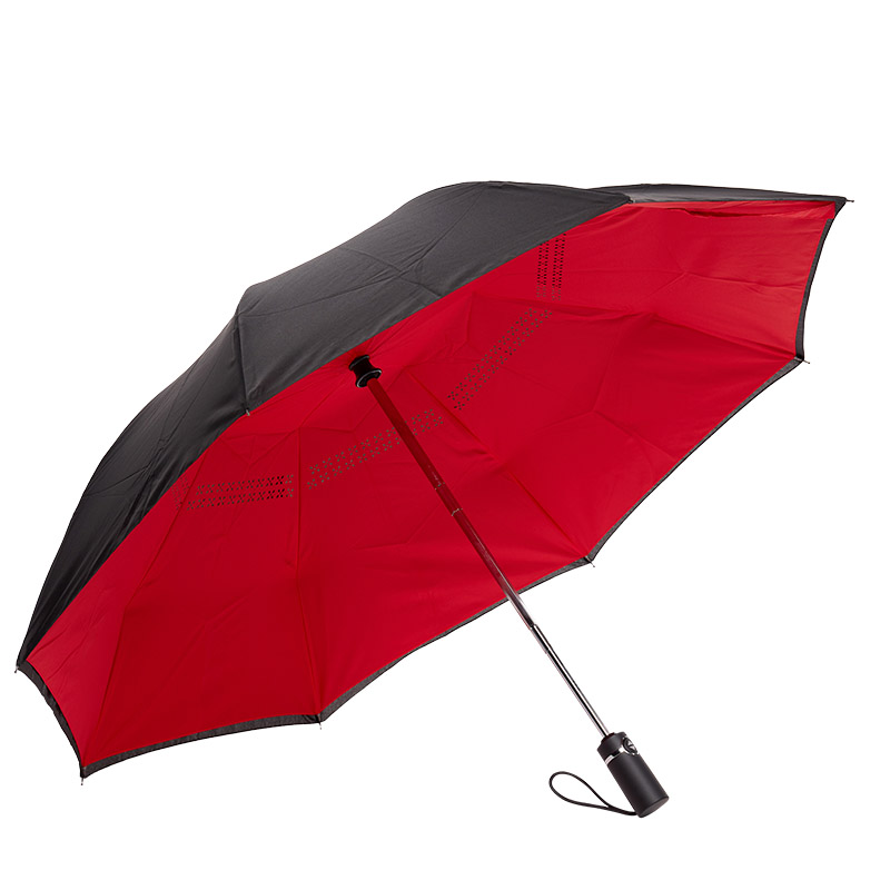 Unique Custom Mini Windproof Reserve Folding Umbrella with Bag