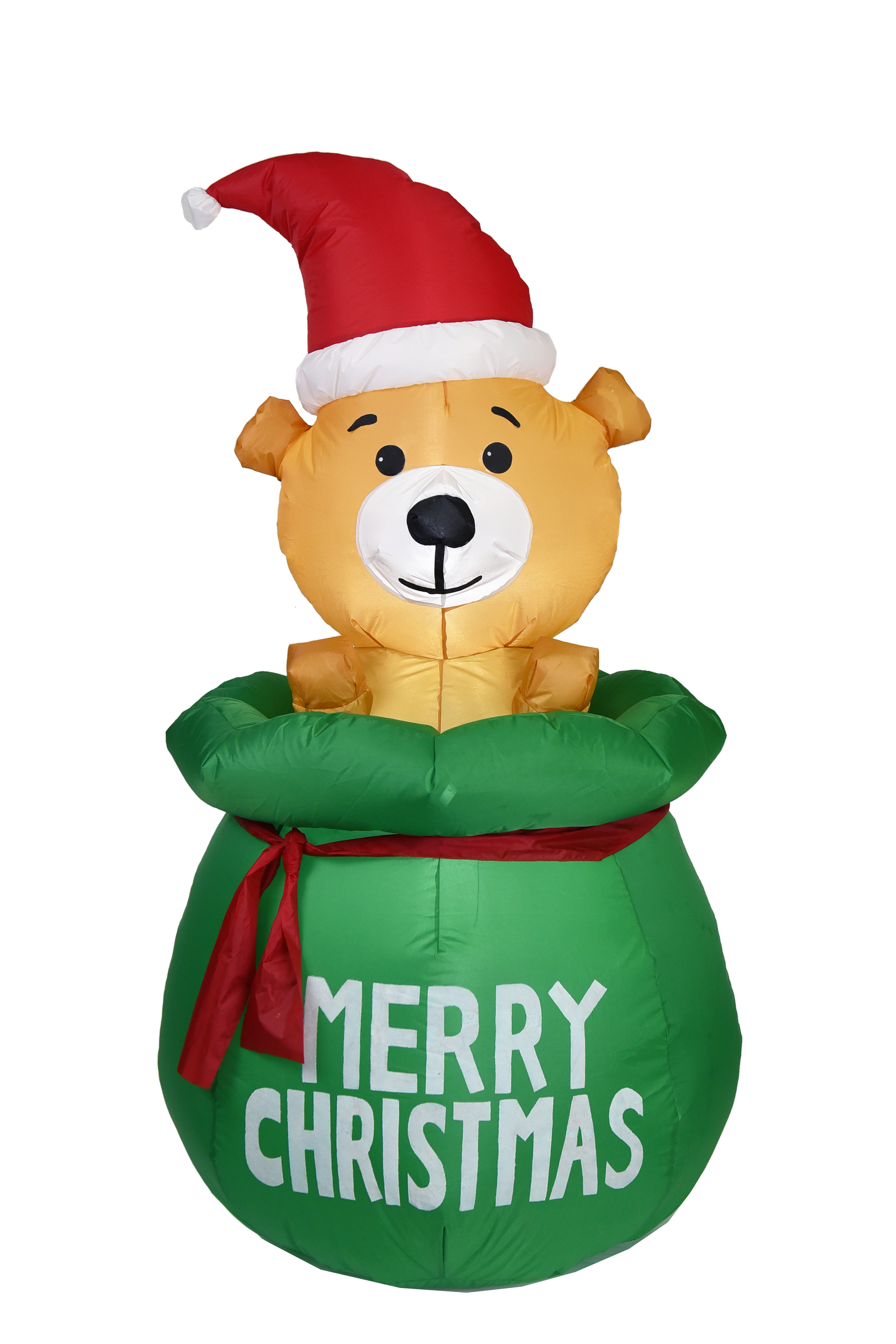 1.5meter christmas teddy bear in giftbag