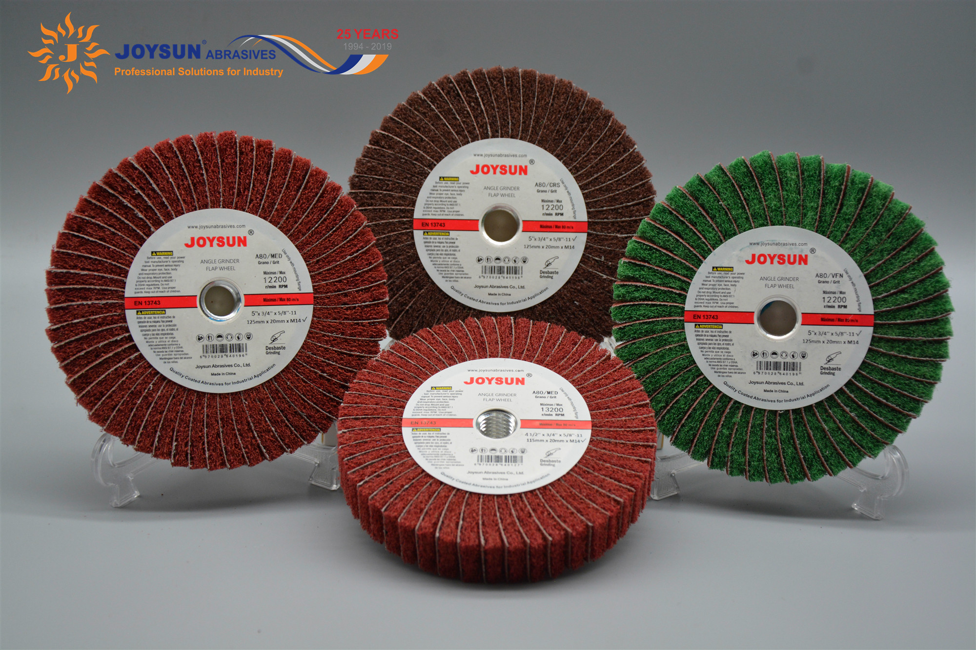 K778MS Interleaf Quick-Lok Flap Wheels for Angle Grinder