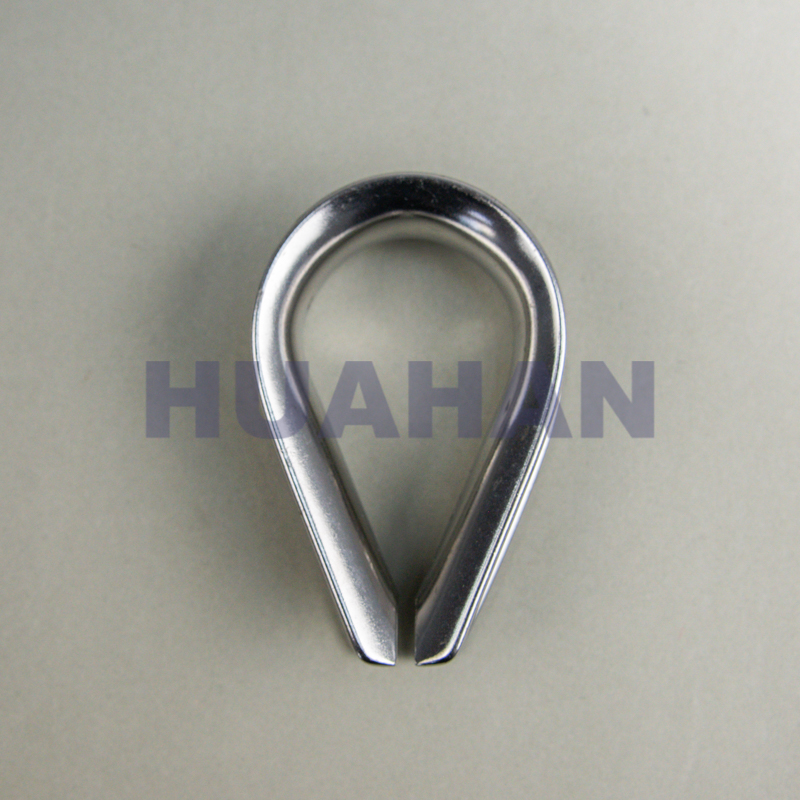 Stainless Steel Standard Wire Rope Thimble U.s.type, A.i.s.i.304 Or 316