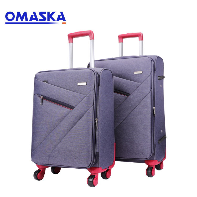 Professional Wholesale OEM Large Capacity Business Luggage Set Nylon Men Trolley Bag Luggage