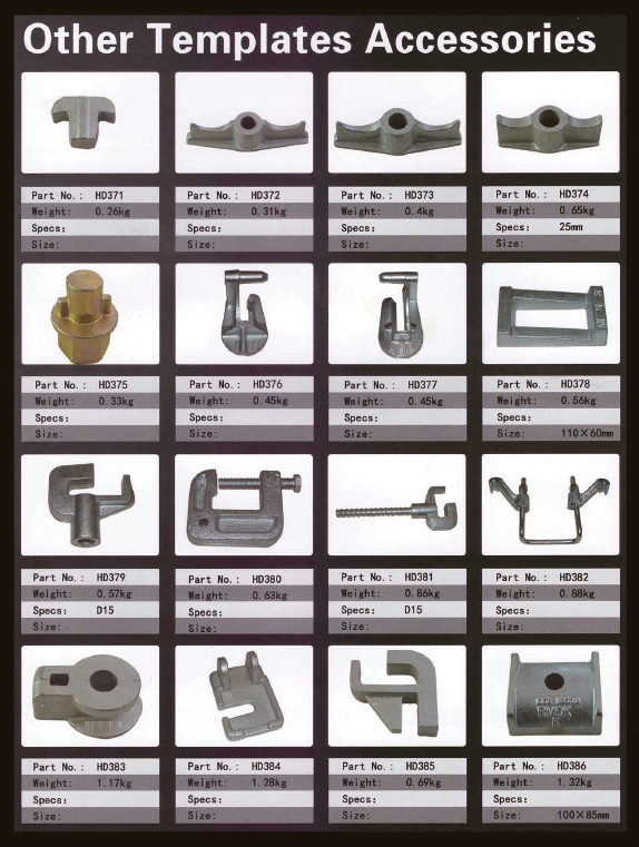 scaffolding parts