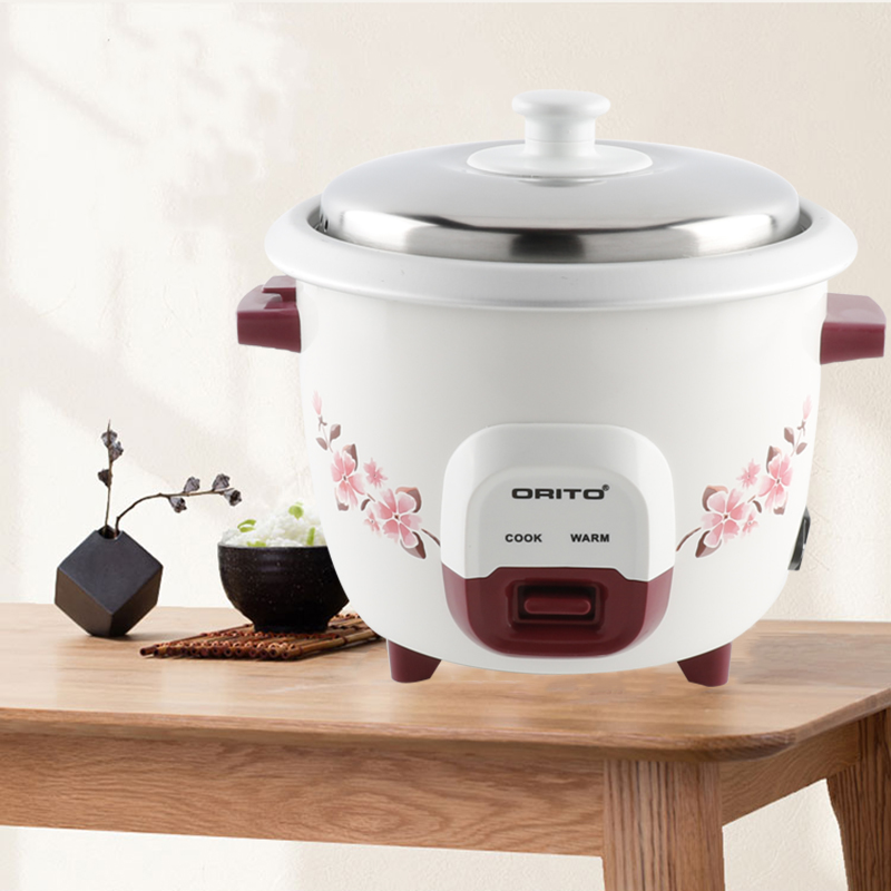 1.8L Factory Direct Supplier Electric Rice Cooker visible Glass Lid Or Stainless Steel Lid Aluminium Steamer