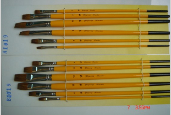 Watercolor brushes