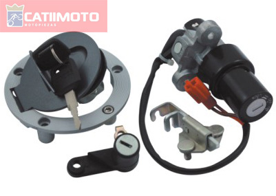 Motorcycle lock set