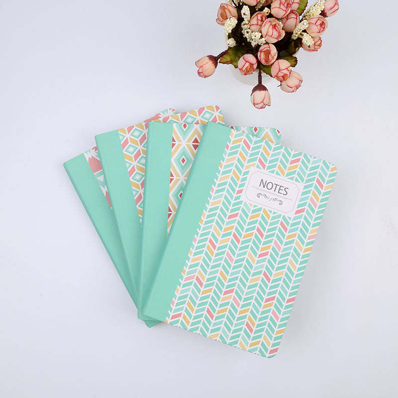 WANSHIFA 2021 Creative Design Color Printed Hard Cover Notebook