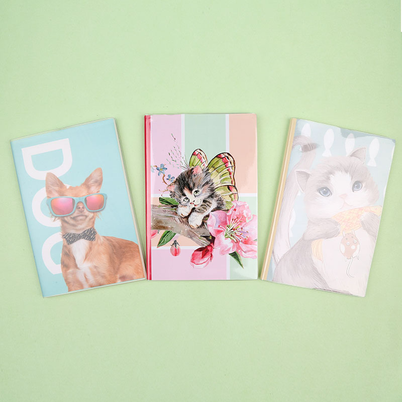 WANSHIFA 2021 Creative Design Color Printed Hard Cover Notebook