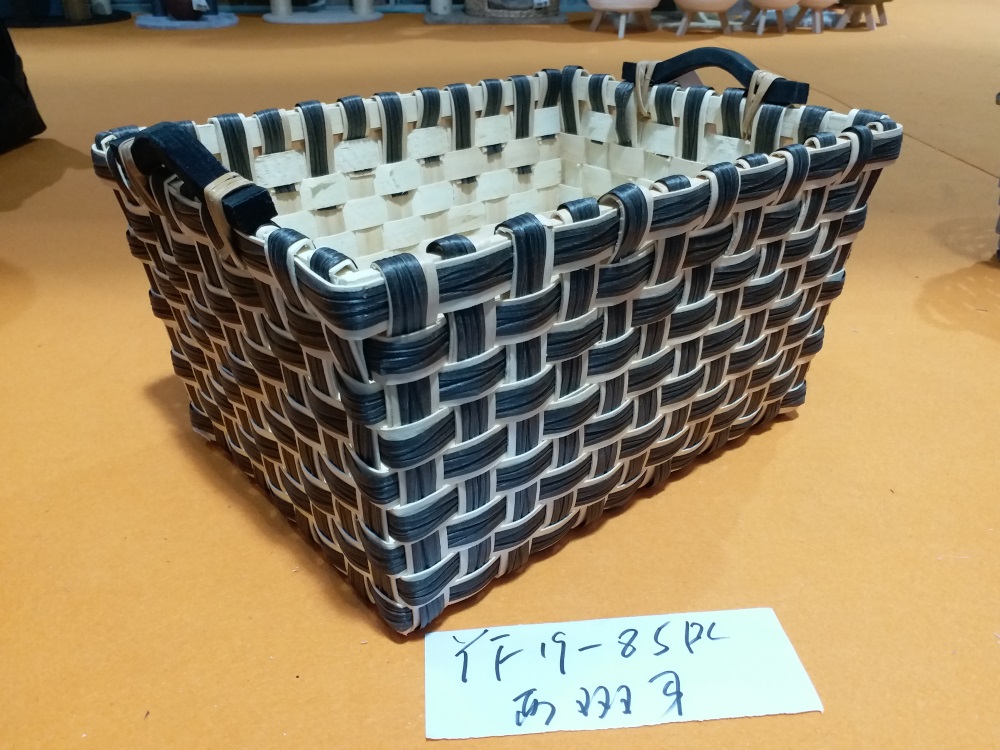 Gushi Yufeng New design handmade poplar home storage basket bathroom storage basket