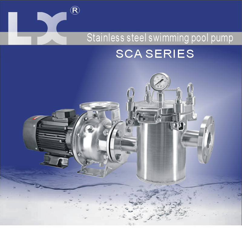 SCA Series stainless steel pool pump